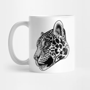 Jaguar - ink illustration Mug